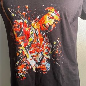 Jimi Hendrix Black T-Shirt Women’s Size XL